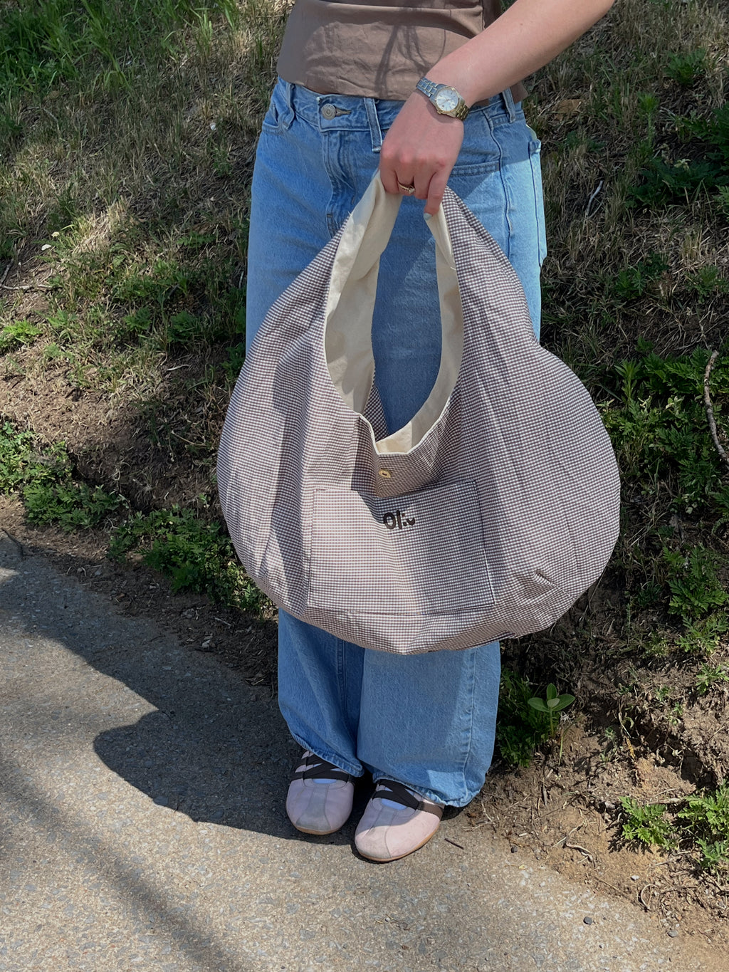 Tote Bag Oliv