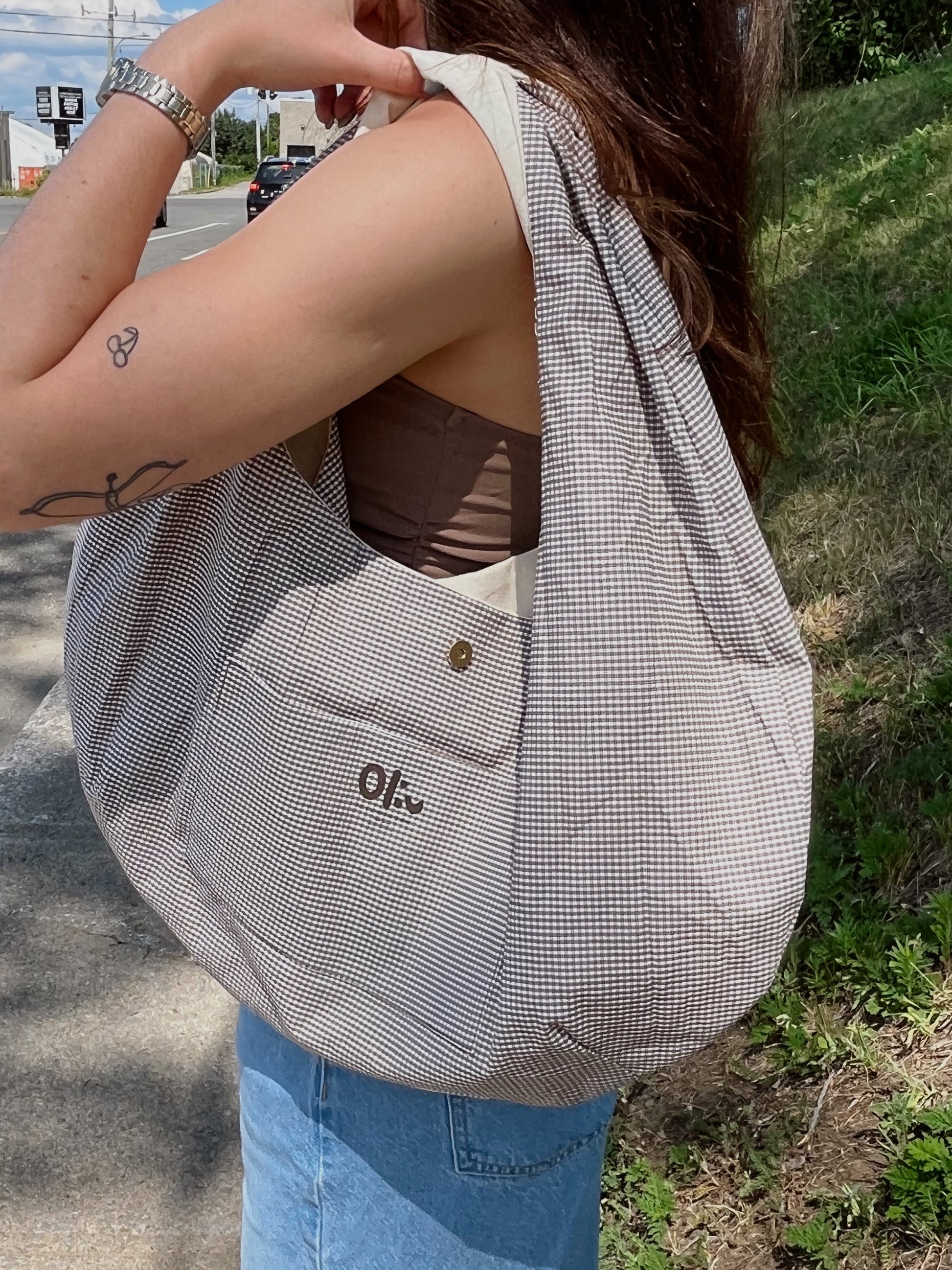 Tote Bag Oliv